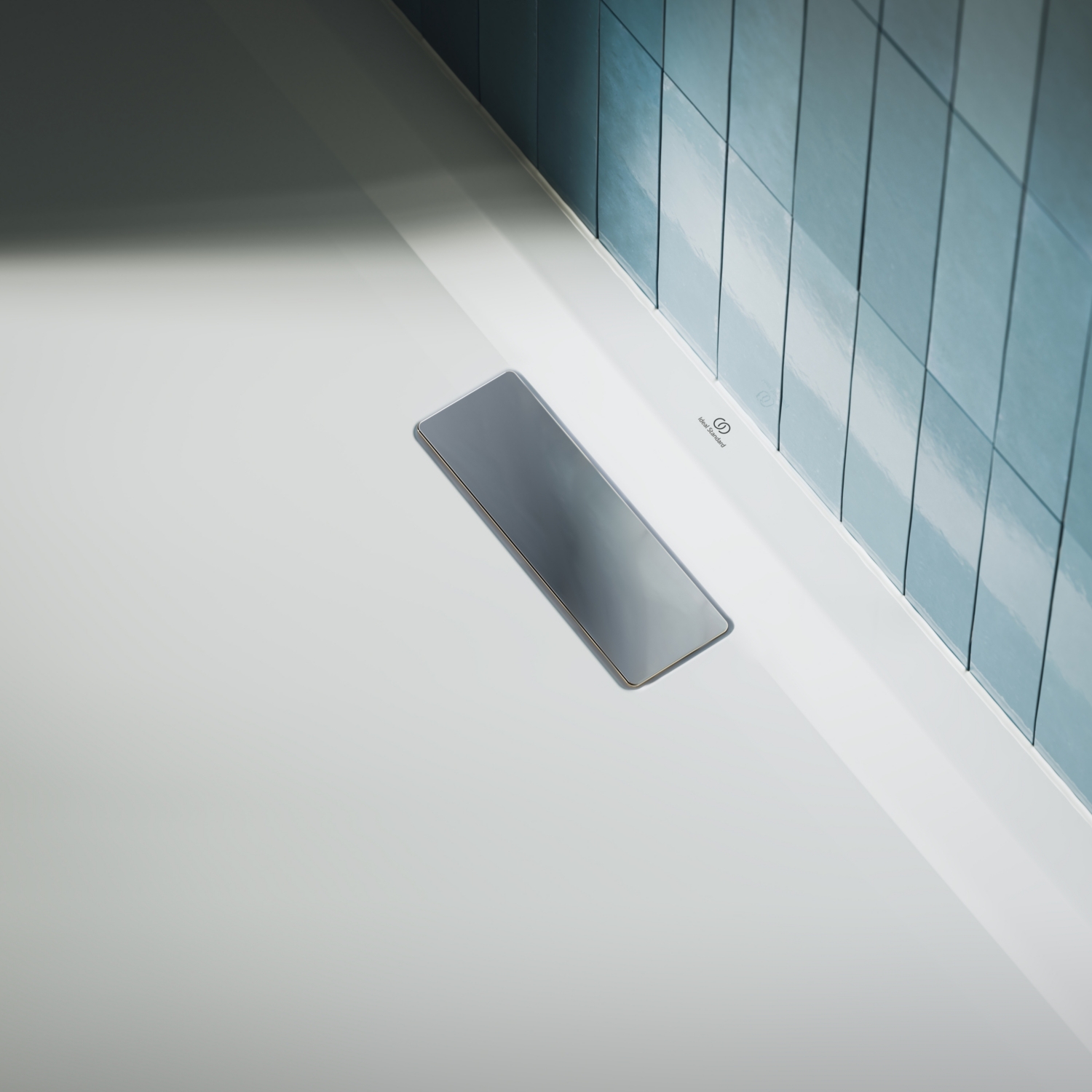 Bonde de douche rectangulaire pour receveur Ultraflat New T4493AA Ideal Standard