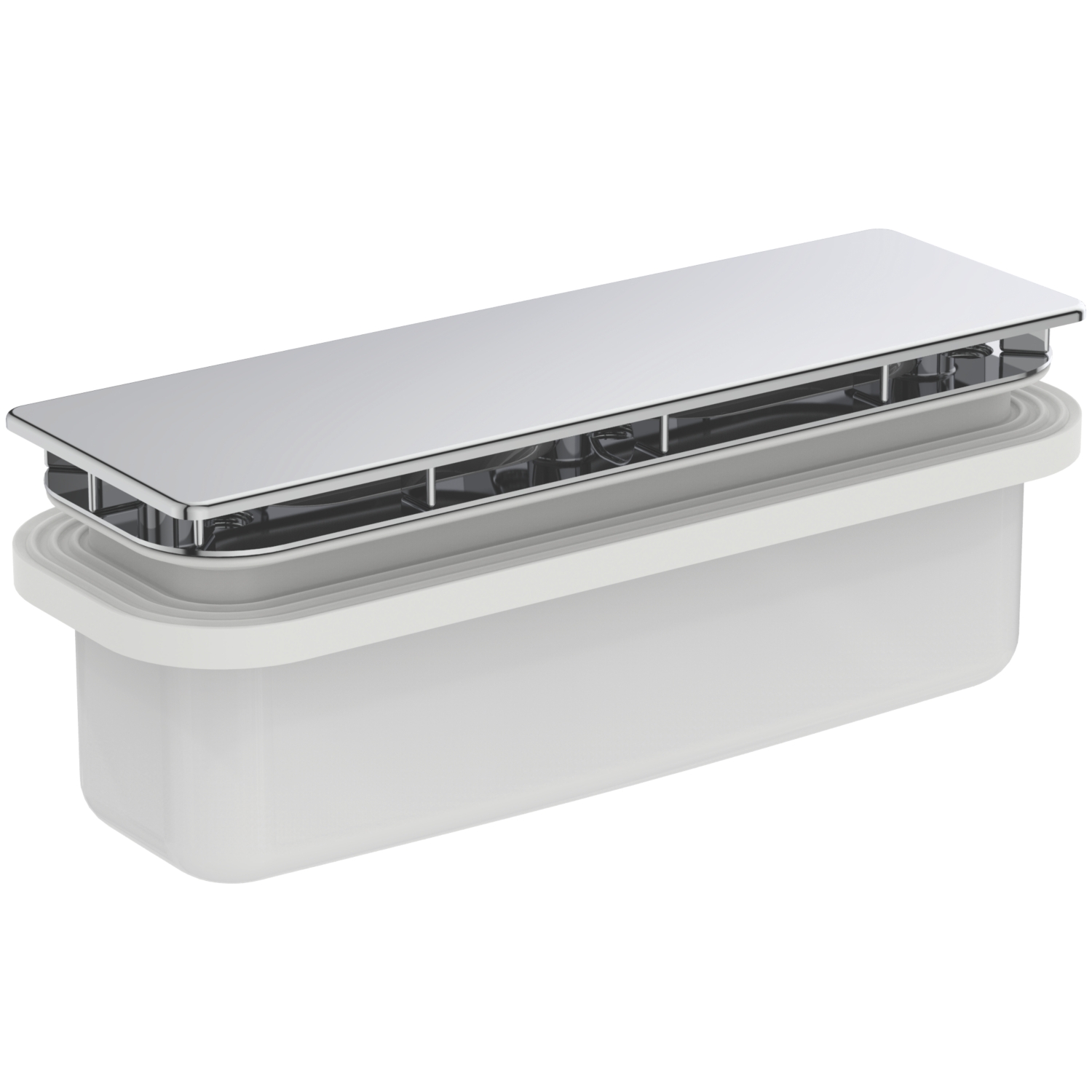 Bonde de douche rectangulaire pour receveur Ultraflat New T4493AA