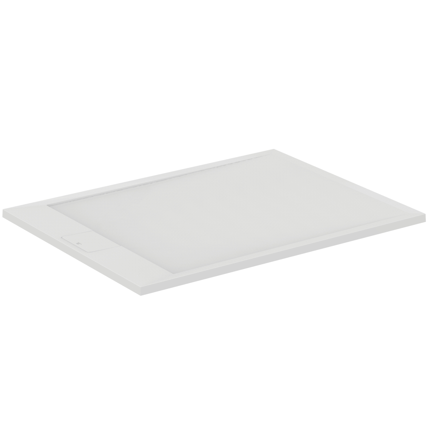  Receveur Ultraflat S I.Life ultra-plat rectangulaire à poser ou à encastrer 