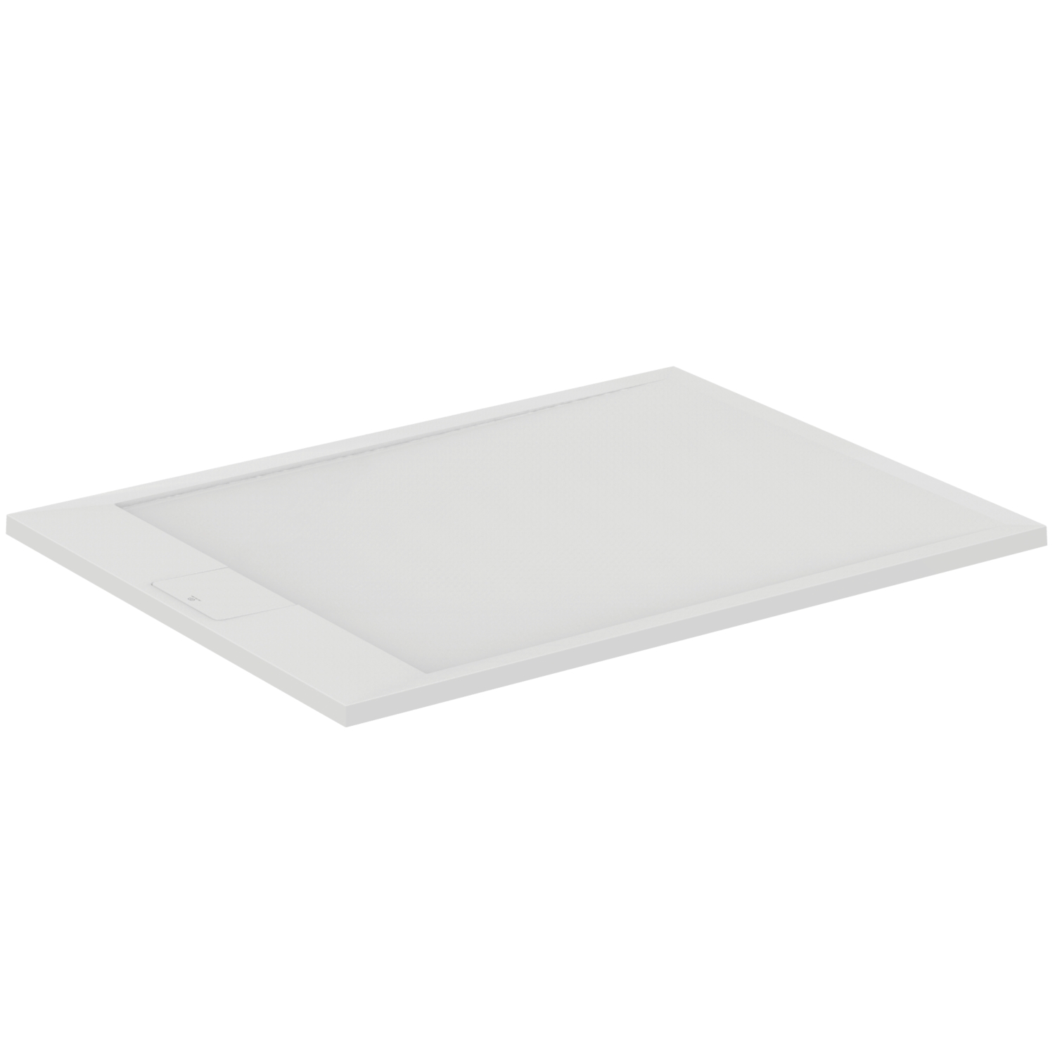  Receveur Ultraflat S I.Life ultra-plat rectangulaire à encastrer ou à poser 