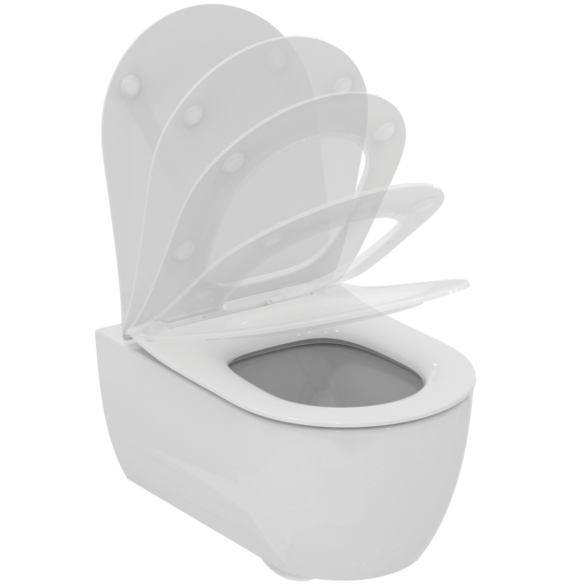 Pack WC suspendu Blend Curve Aquablade sans bride - Abattant frein de chute Ideal Standard