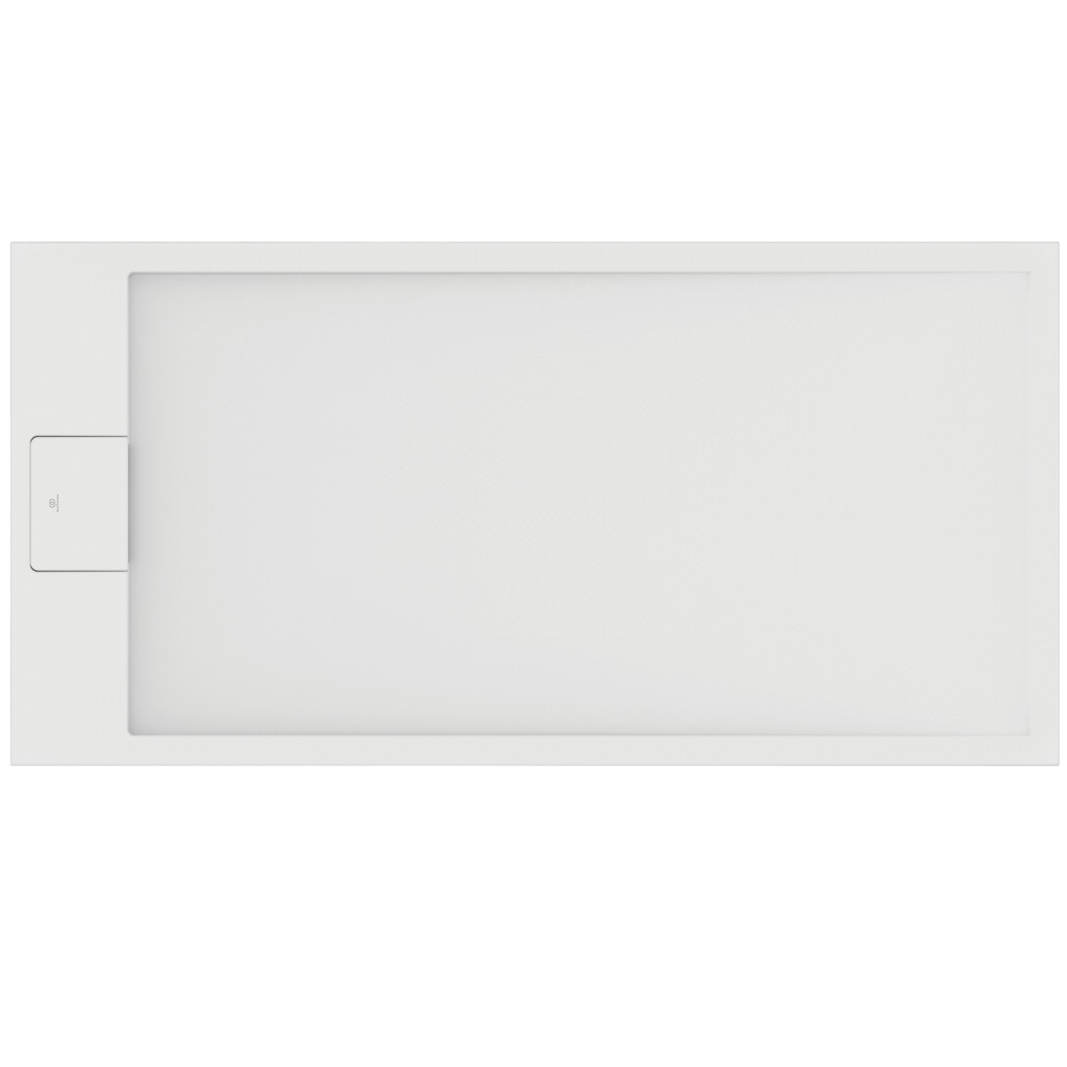Receveur de douche I.Life ultra-plat rectangulaire antidérapant à poser ou à encastrer Ideal Standard