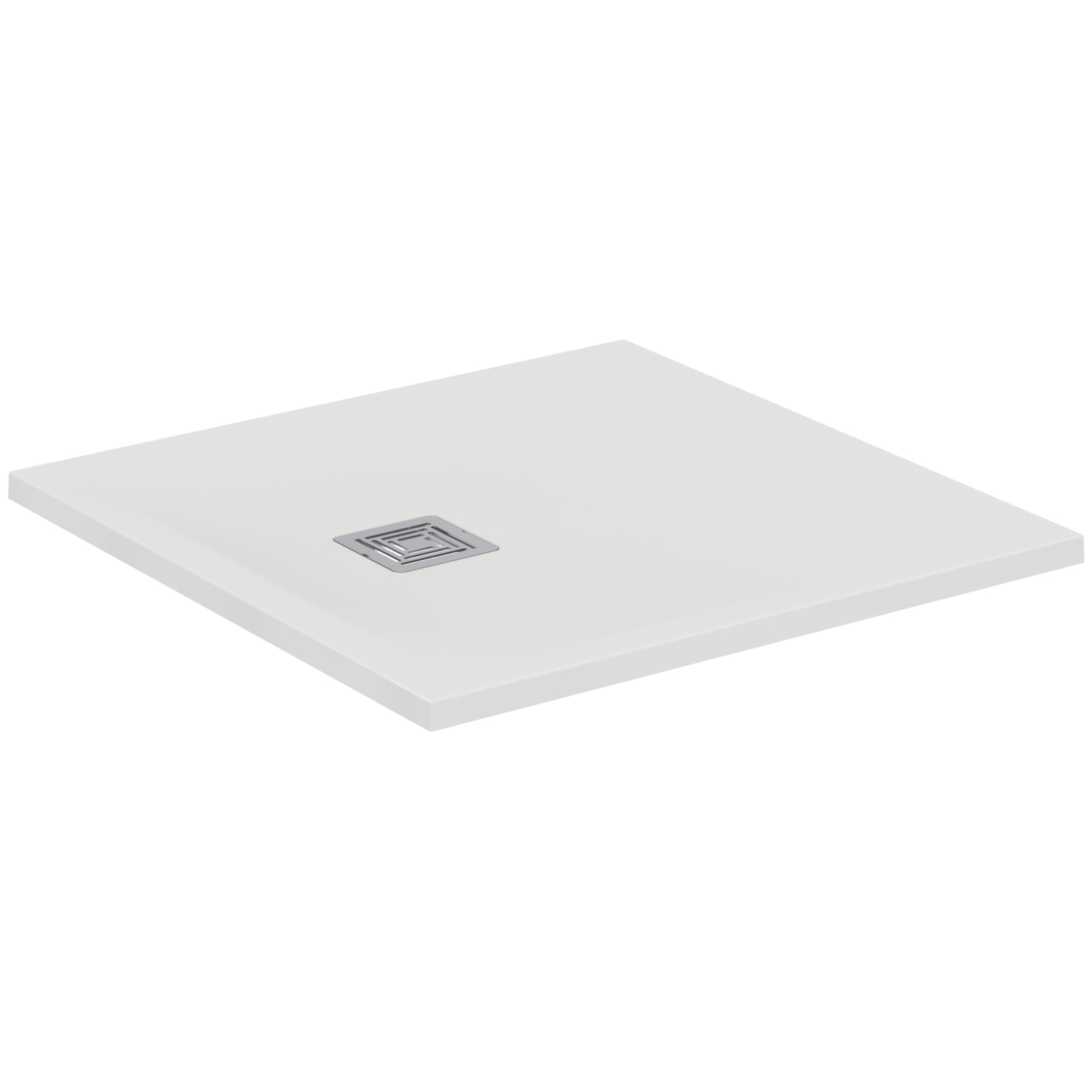 Receveur Ultra Flat S+ ultra-plat carré antigliss à poser ou à encastrer Ideal Standard