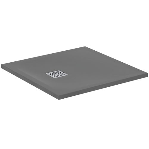 Receveur Ultra Flat S+ ultra-plat carré antigliss à poser ou à encastrer Ideal Standard
