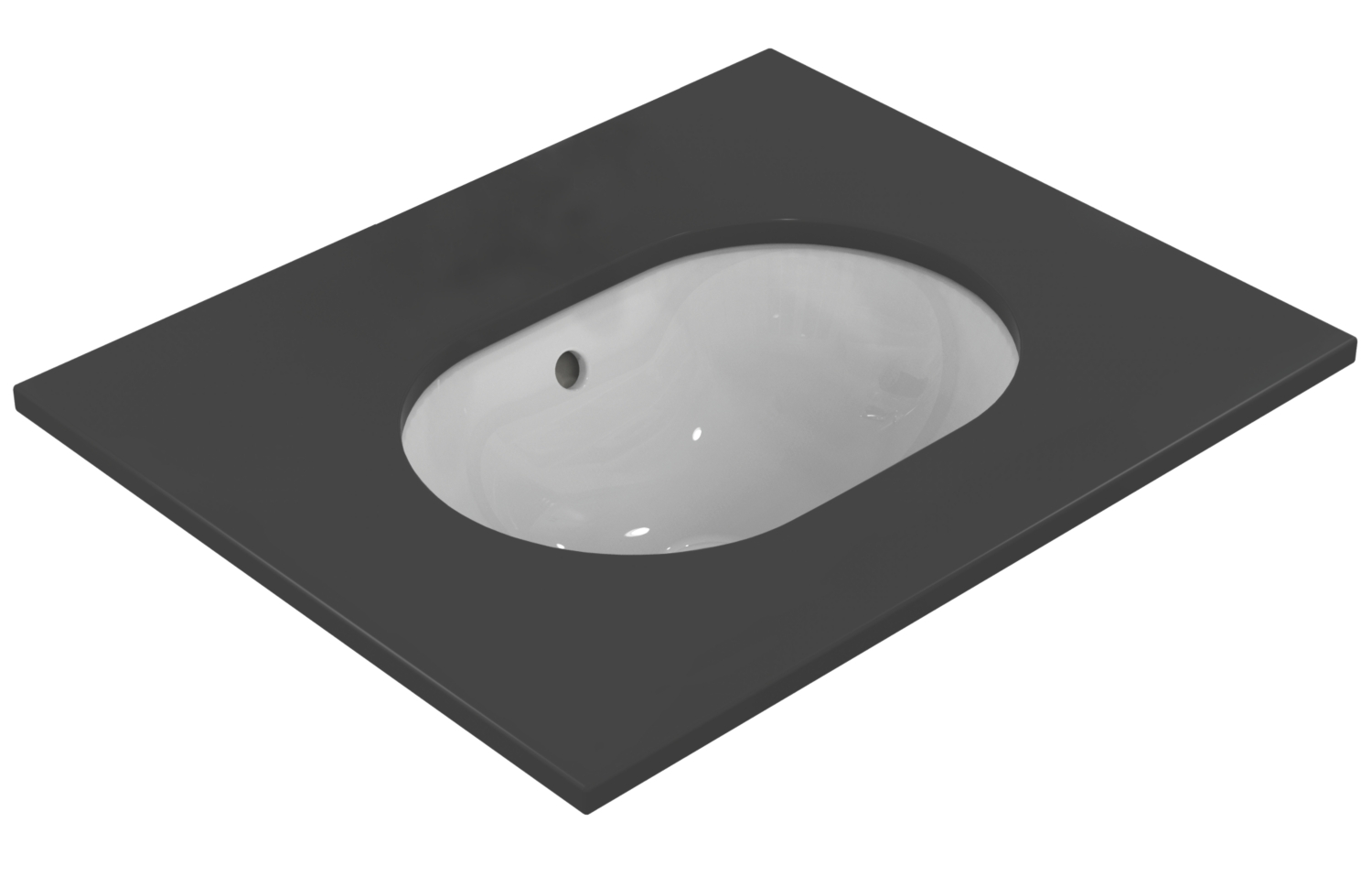 Vasque Connect ovale à encastrer par-dessous Ideal Standard