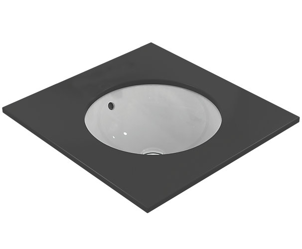 Vasque Connect ronde à encastrer par-dessous Ideal Standard