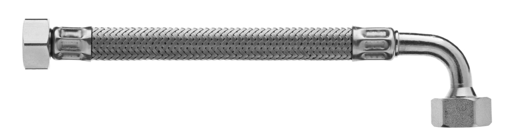  Flexible sanitaire coudé FF DN8 