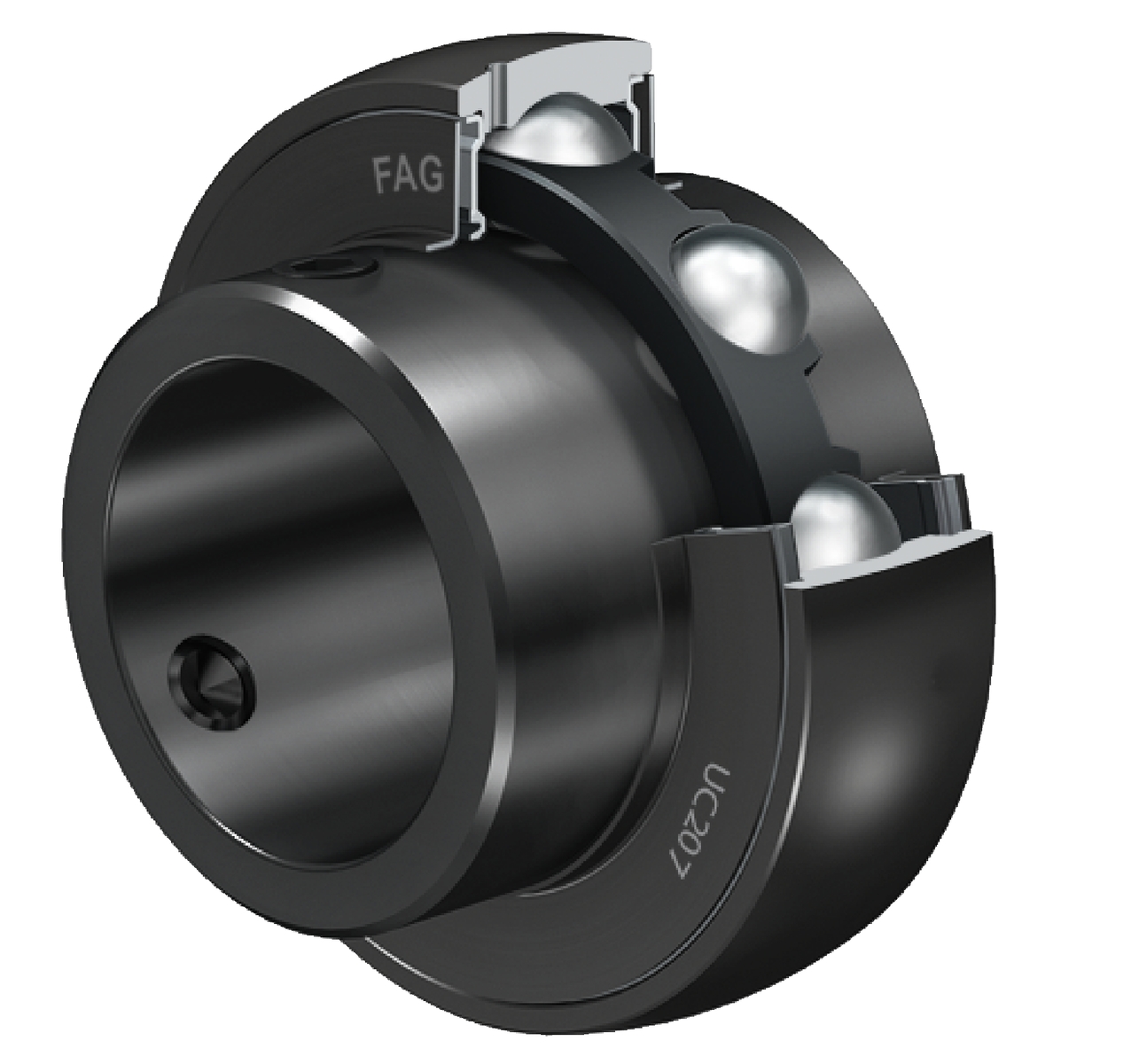 Roulements auto-aligneurs déflecteur plus joint série UC