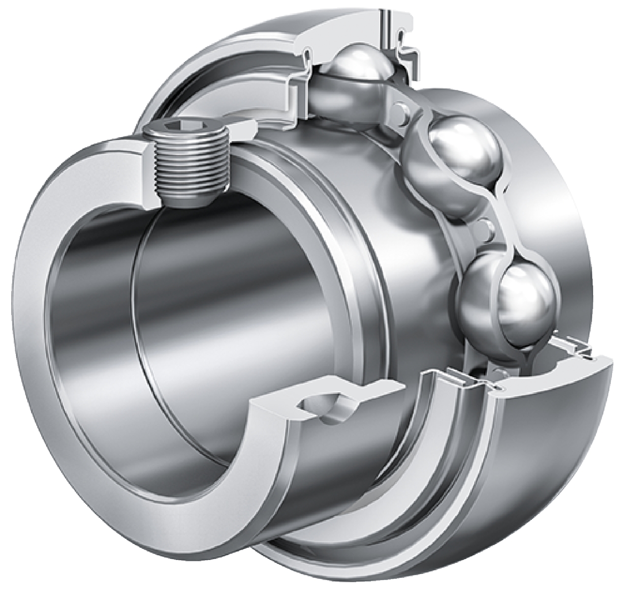 Roulements auto-aligneurs acier labyrinthe série GE