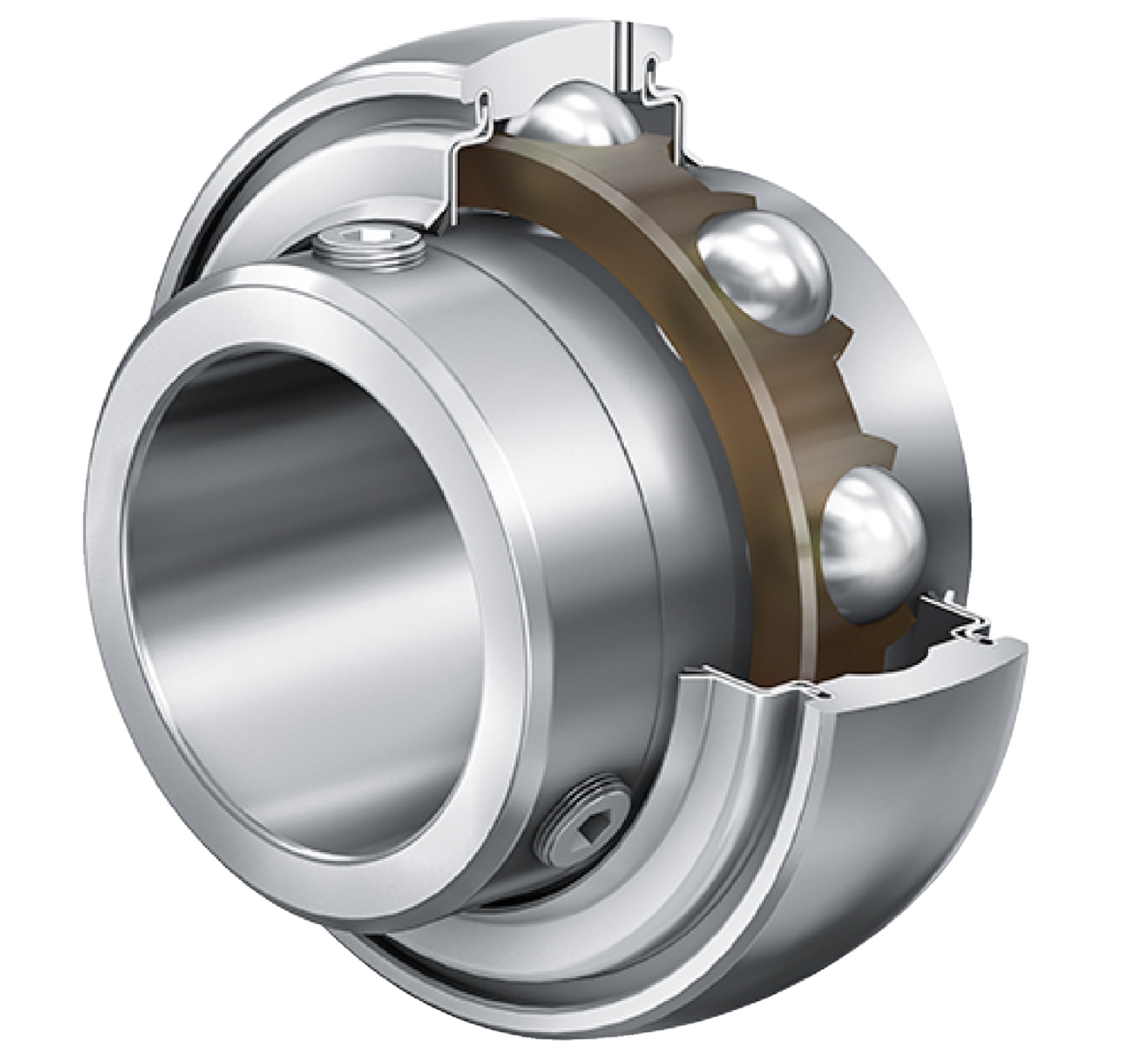 Roulements auto-aligneurs inox série GYE