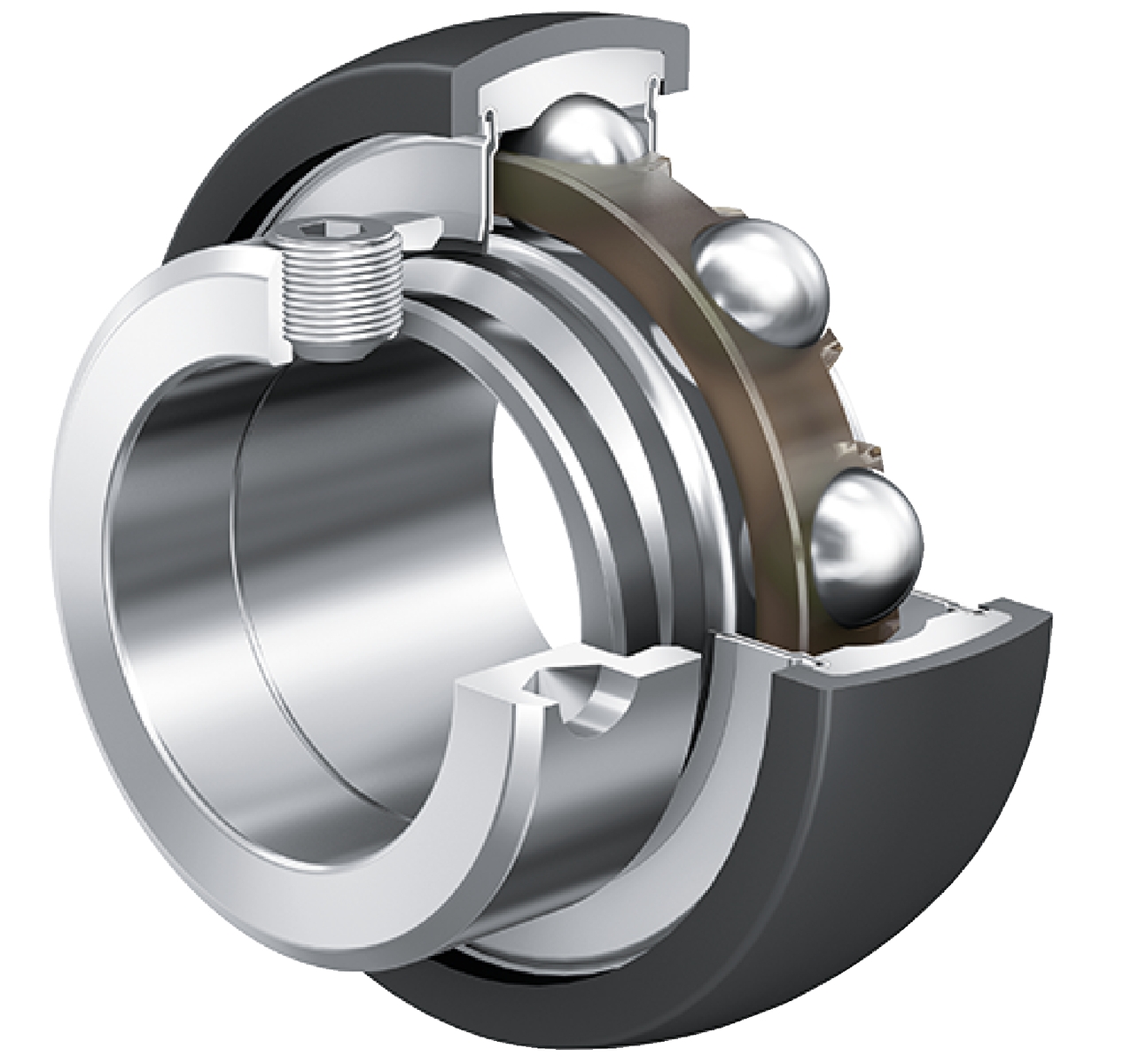 Roulements auto-aligneurs bague extérieure sphérique série RABR