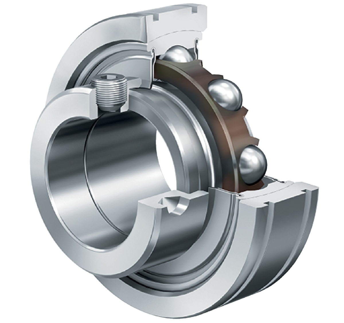 Roulements auto-aligneurs bague extérieur cylindrique série RABR