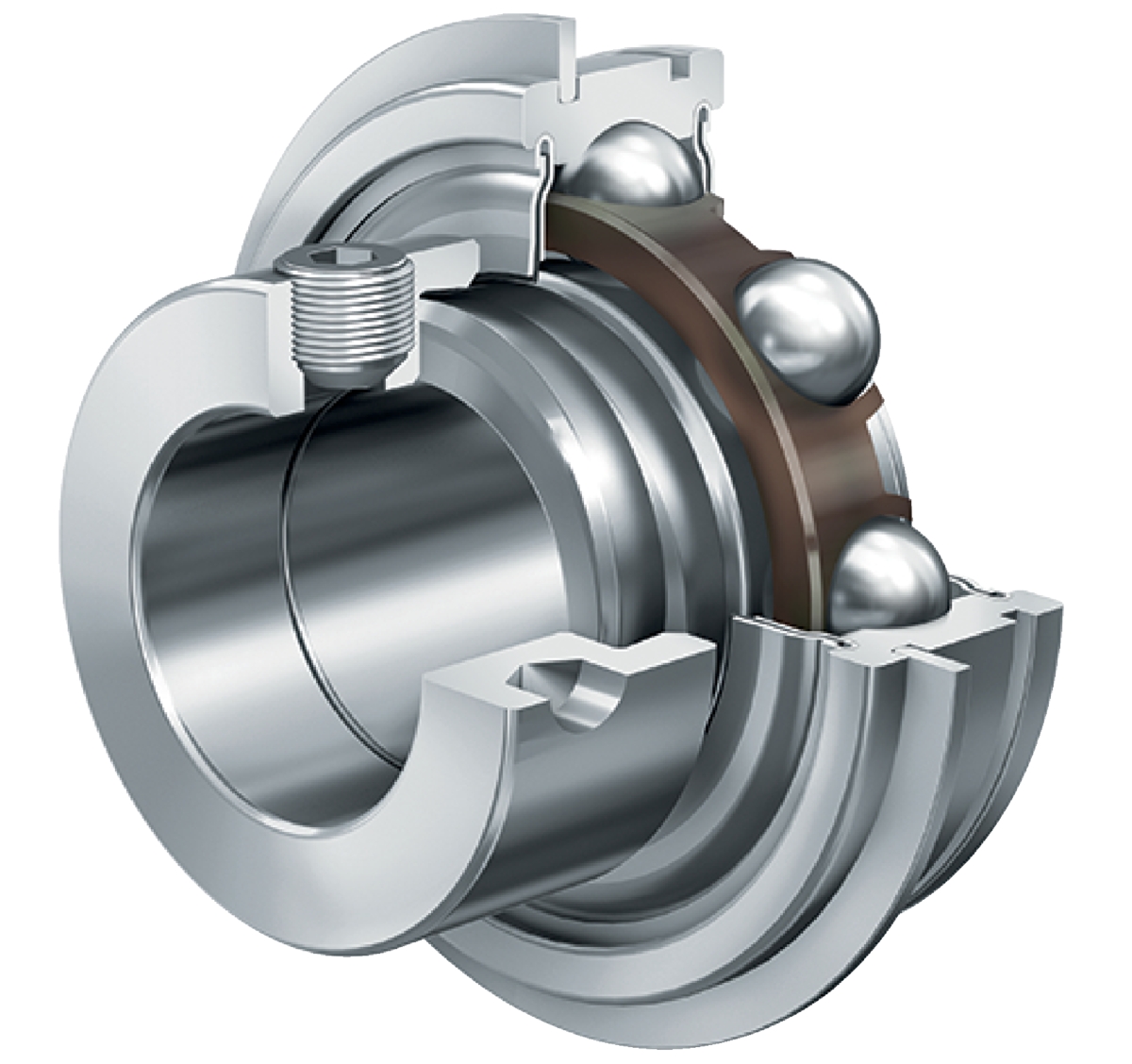 Roulements auto-aligneurs bague extérieure cylindrique série RAE