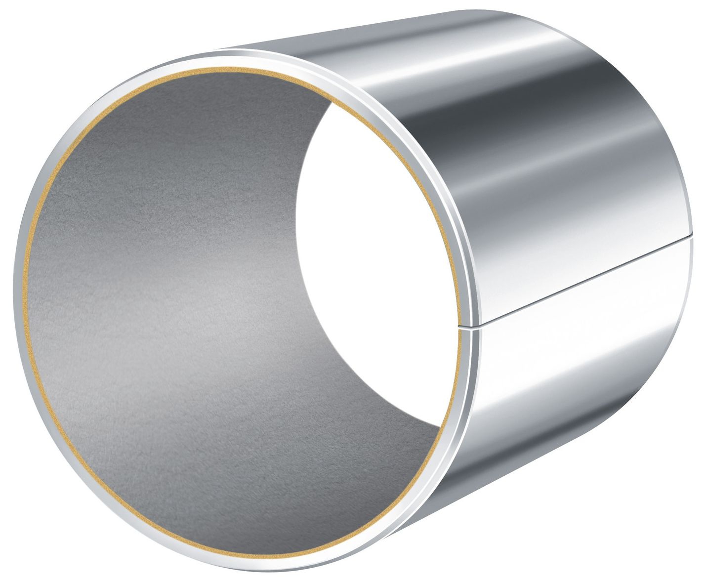  Coussinet autolubrifiant cylindrique en Composite Métal-Polymère sans entretien 