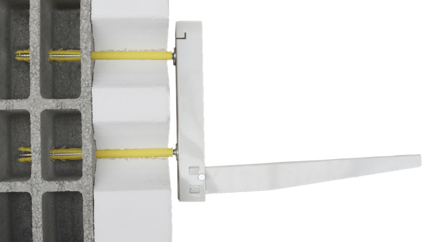 Fixation de support de clim ISO ING Fixations