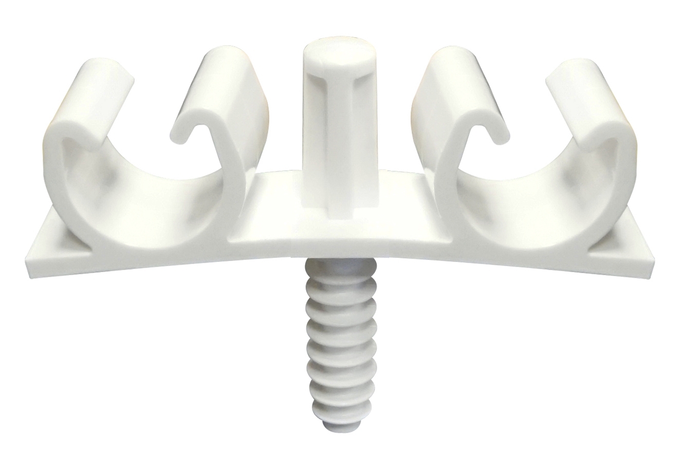 Collier de fixation Fix-Ring pour tubes IRO et gaines ICT blanc