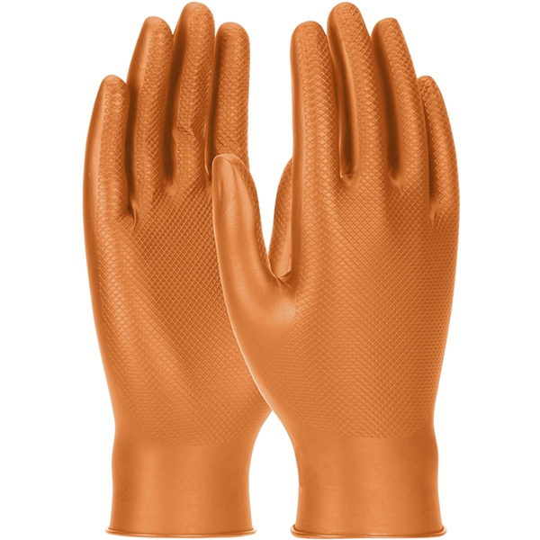 Gants jetables nitrile non poudré Grippaz Skins