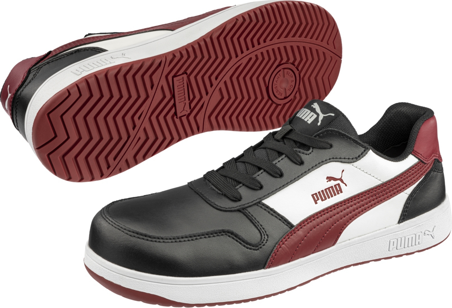 Chaussures de sécurité basses Frontcourt - Noir/Blanc - S3L ESD FO HRO SR Puma Safety