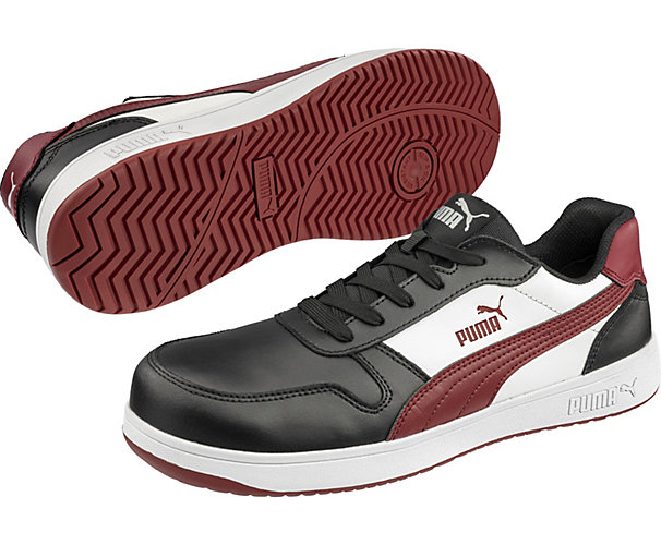 Chaussures basses Frontcourt - Noir/Blanc - S3L ESD FO HRO SR Puma Safety