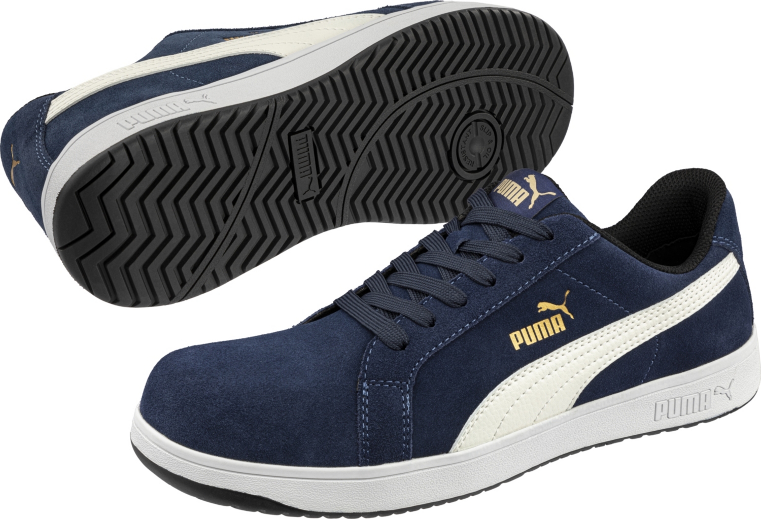 Chaussures de sécurité basses Iconic - Bleu marine - S1PL ESD FO HRO SR Puma Safety