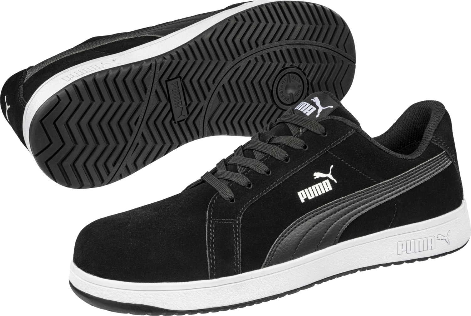 Chaussures de sécurité basses Iconic - Noir - S1PL ESD FO HRO SR Puma Safety