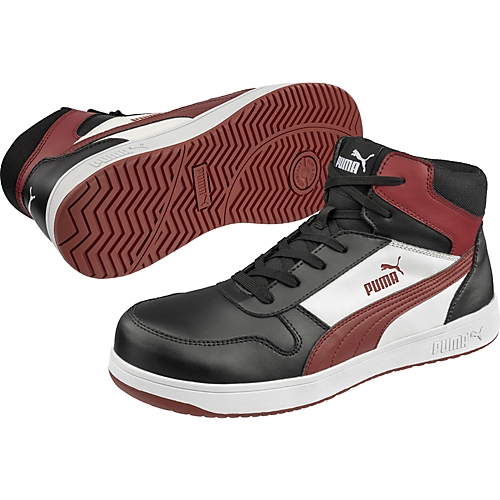 Chaussures hautes Frontcourt - Noir/Blanc - S3L ESD FO HRO SR Puma Safety