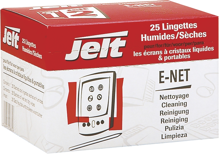 Lingettes nettoyantes E-Net Jelt