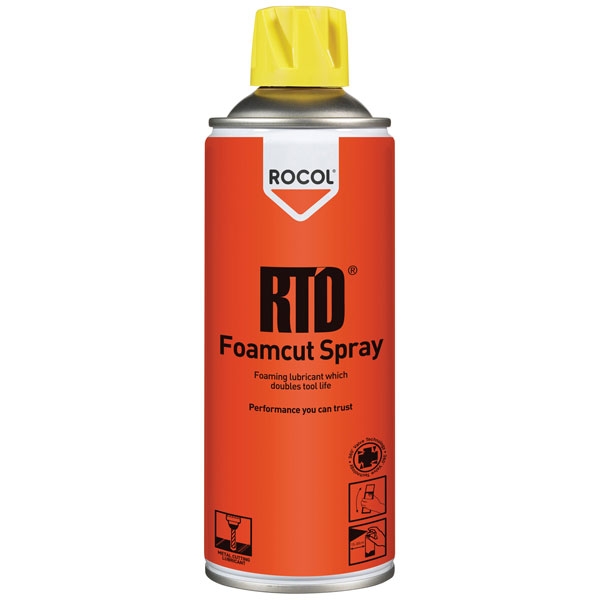 Mousse lubrifiante de coupe RTD 300 ml Rocol