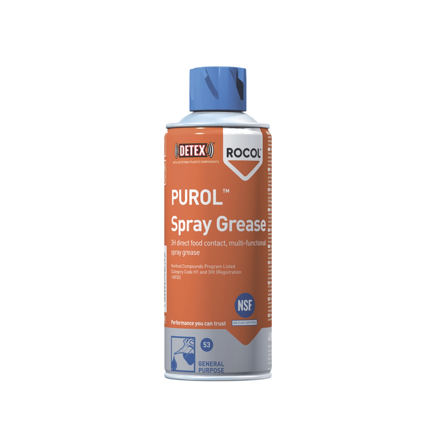 Graisse multifonction alimentaire NSF 3H pour contact direct 400 ml Rocol