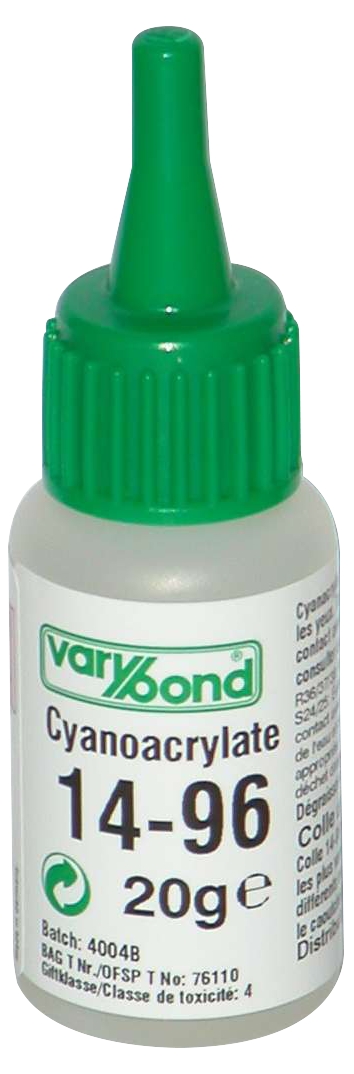 Colle cyanoacrylate 14-96 20 g Varybond