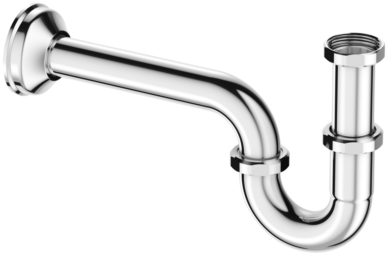 Siphon lavabo Cléo 1889 Jacob Delafon