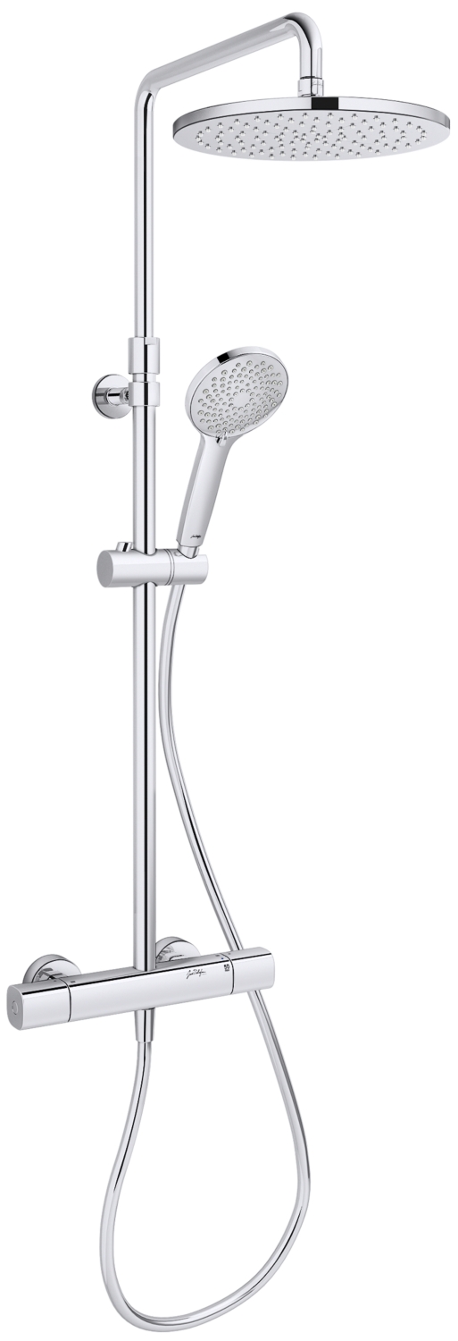 Colonne de douche thermostatique July+ Ø 250 mm Jacob Delafon