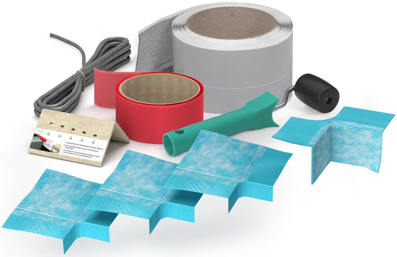 Kit d'étanchéité JD Protech pour receveur encastré