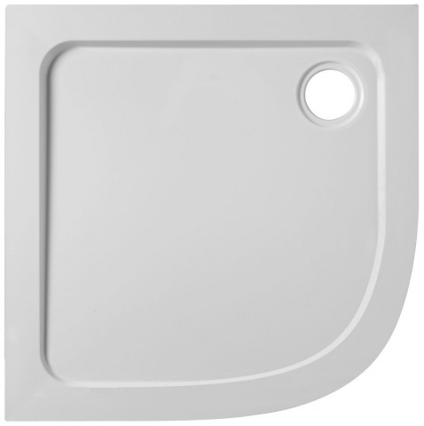 Receveur Flight extra-plat 1/4 rond à poser ou à encastrer ou à surélever Jacob Delafon