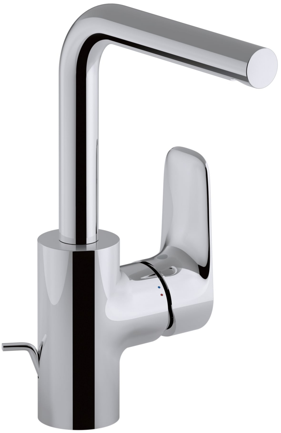 Mitigeur lavabo Aleo Ch2 - Bec haut - Avec installation rapide 5/35" Jacob Delafon