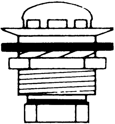 Bonde lavabo polypropylène Jacob Delafon
