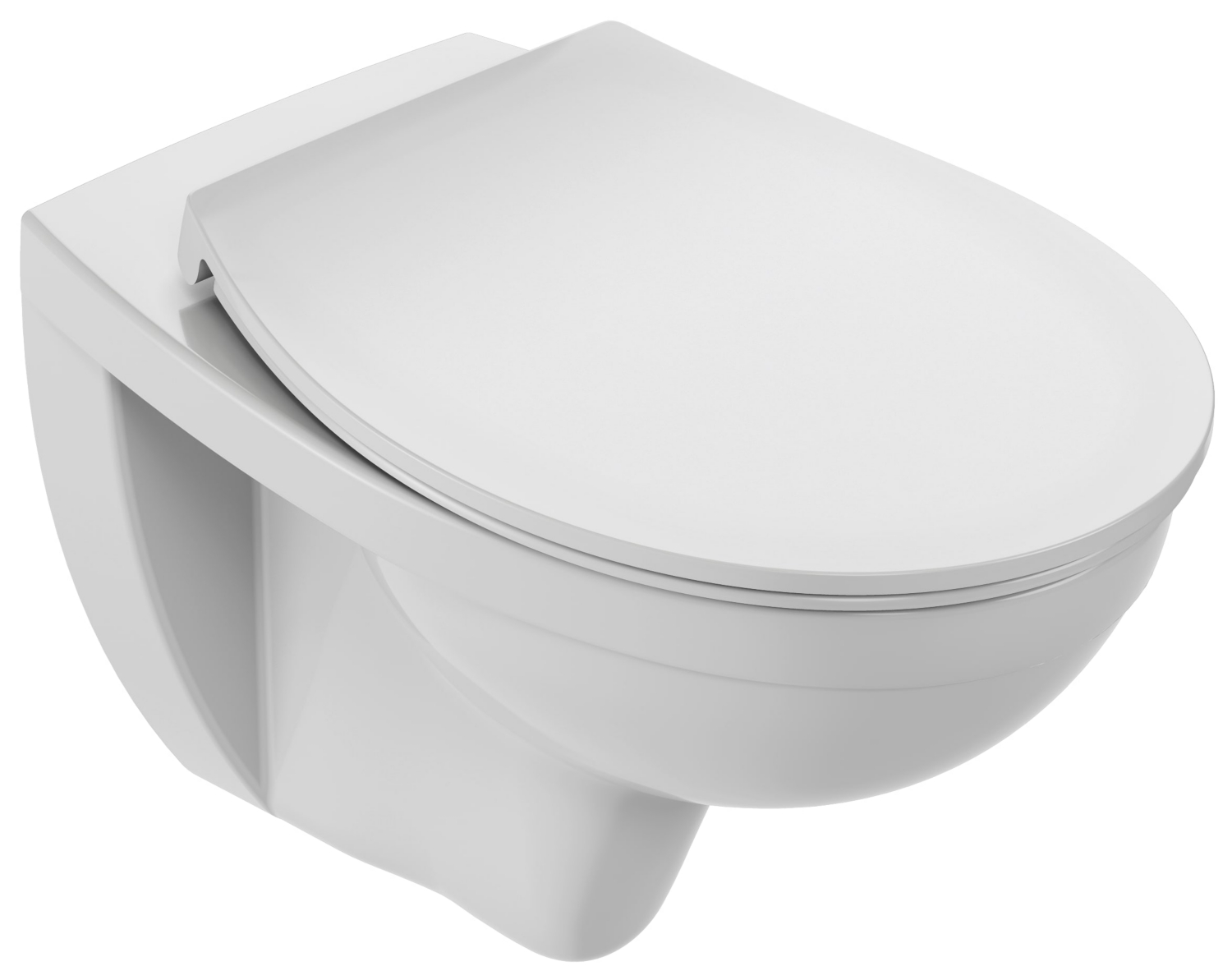 Pack WC suspendu Patio sans bride - Abattant frein de chute Jacob Delafon
