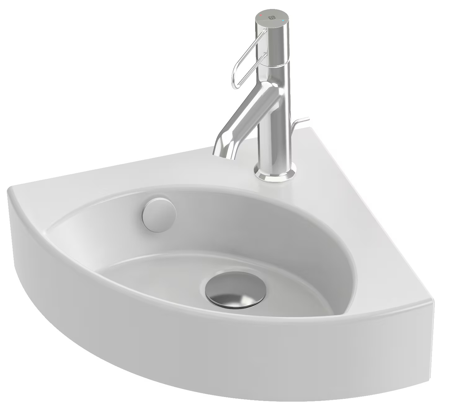 Lave-mains d'angle Odéon Rive Gauche Jacob Delafon