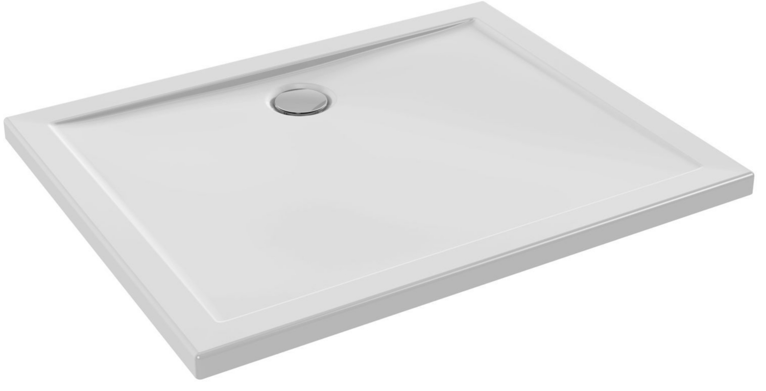 Receveur extra-plat Kyreo rectangulaire à poser ou à encastrer Jacob Delafon