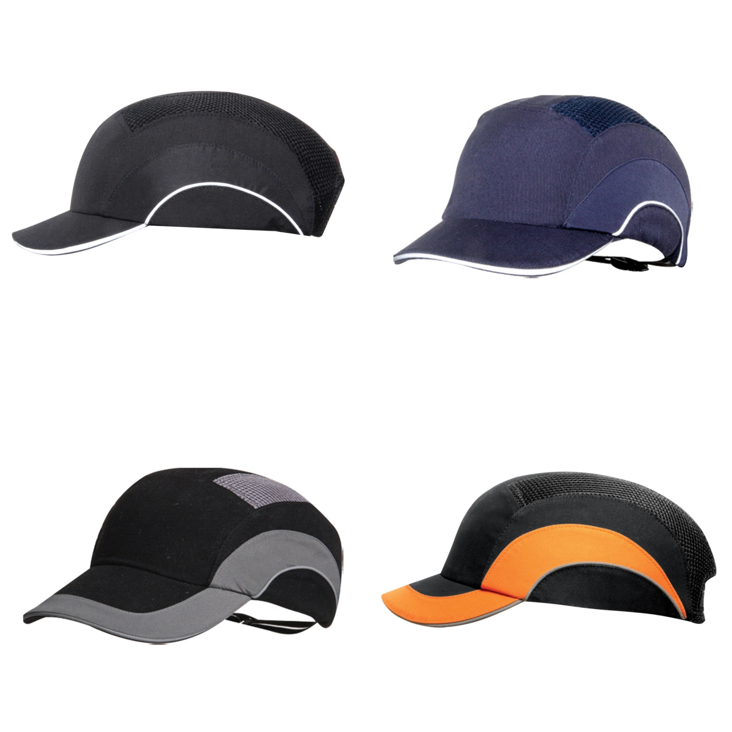  Casquette de sécurité anti-heurt Hardcap A1+ textile 