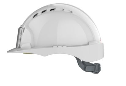 Casque Evo 2 - Porte badge - Ventilé - Blanc JSP