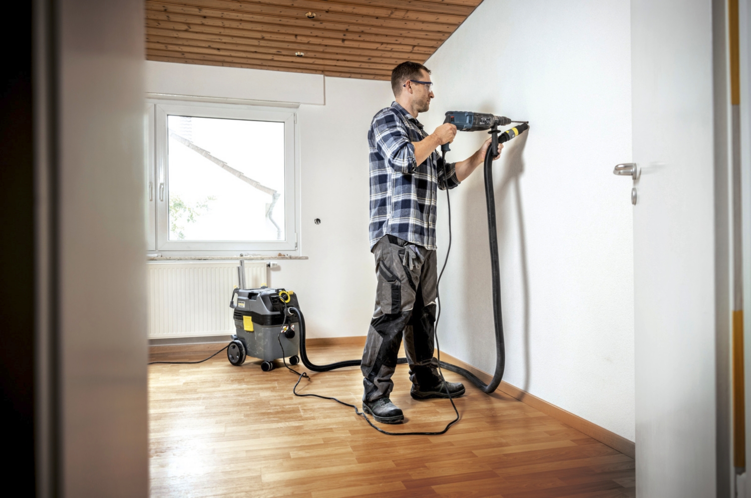Aspirateur eau et poussière NT 30/1 AP TE H Karcher