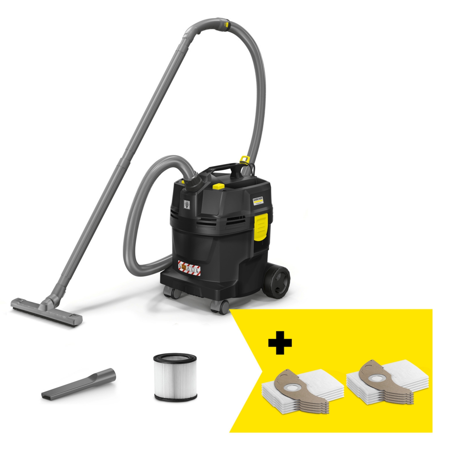 Aspirateur eau et poussière NT 22/1 AP L Go!Further