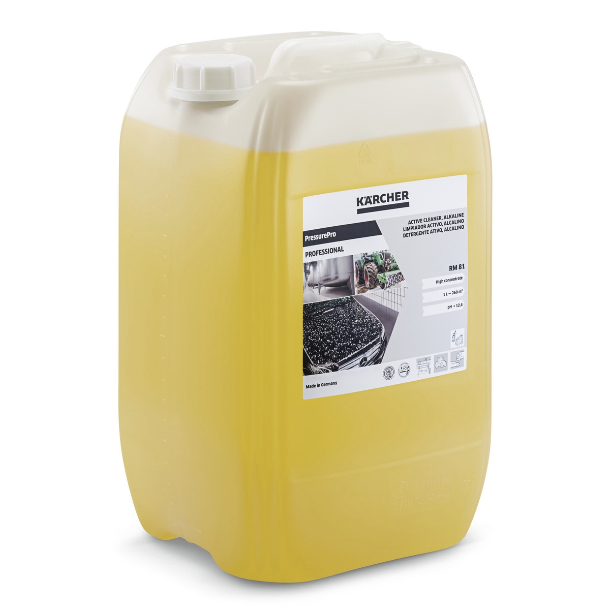 Détergent actif PressurePro alcalin RM 81 20L Karcher