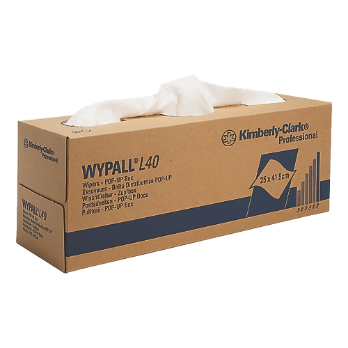 Chiffons d'essuyage Wypall® L40 Kimberly Clark