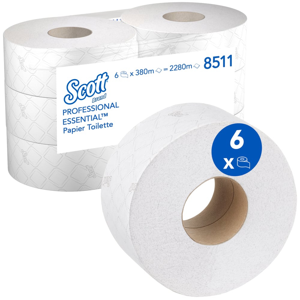 Papier toilette Jumbo Scott Essential 8511 Kimberly Clark