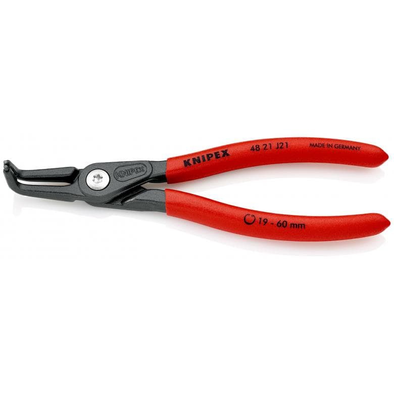 Pince de précision pour circlips intérieurs d'alésage - 130 mm Diamètre de coupe 12 à 25 mm Knipex