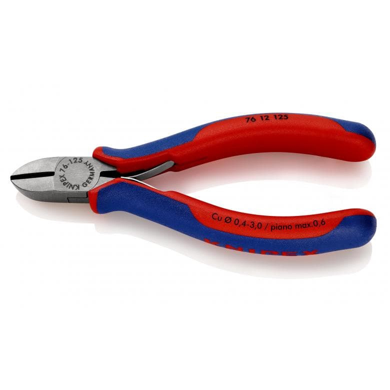 Pince coupante de côté pour électromécanicien 7612125 Knipex