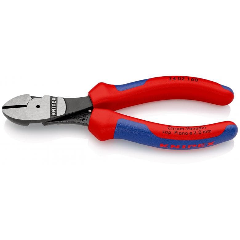 Pince coupante de côté à forte démultiplication Knipex