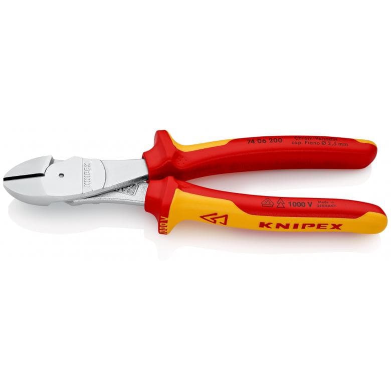 Knipex 62 12 120 - Pince coupante oblique pour l'électronique